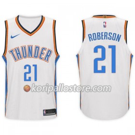 Oklahoma City Thunder Andre Roberson 21 Nike 2017-18 Valkoinen Miesten Pelipaidat Swingman 